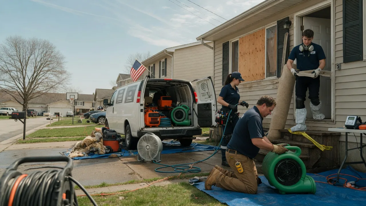 Water Damage Restoration in Delphos, OH near me